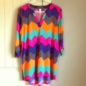 Now N Forever colorful tunic